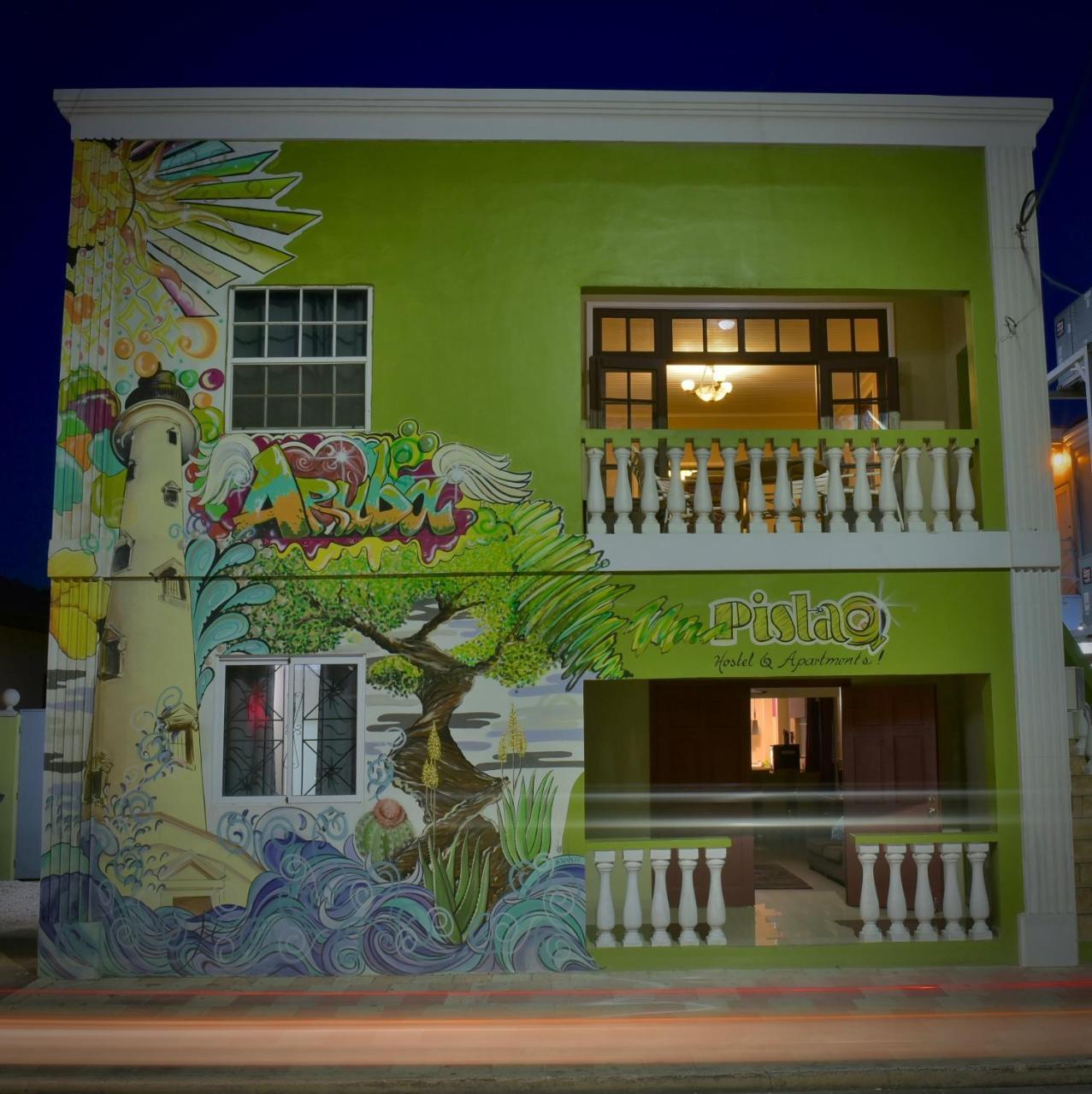 Pista Q Hostel And Apartments Oranjestad Exteriér fotografie